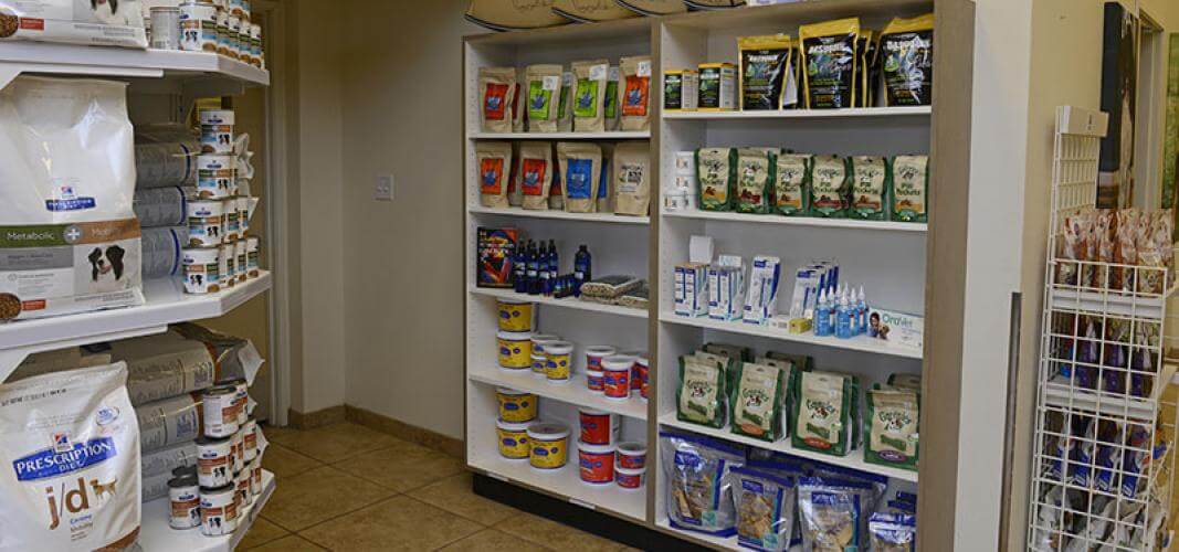 Selection of Pet Food and Treats